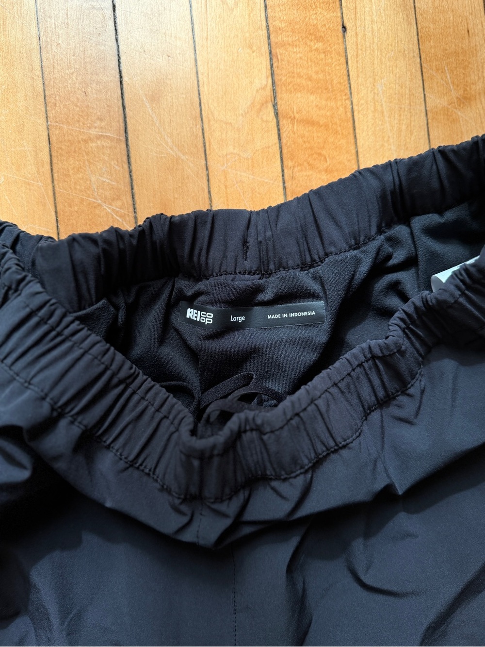 REI Co-Op Active Pursuits Shorts Men's Black Lined Pockets Running Hiking Sz. L - Picture 5 of 9